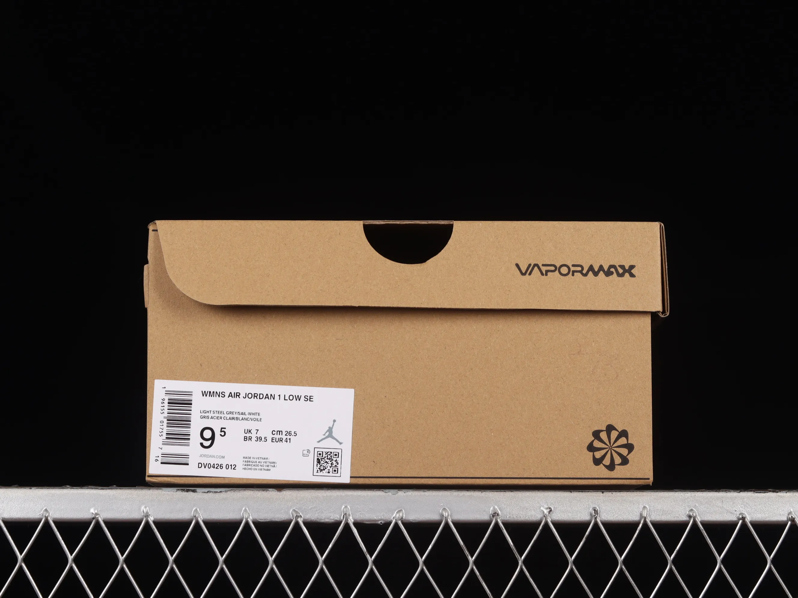 All categories Air Jordan Jordan series basketball shoes Air Jordan 1 Low Air Jordan 1 Low "Light Steel Grey" AJ1 Joe 1 white gray low-top cultural basketball shoes DV0426-012